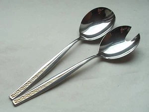 Auerhahn - bal paré, decoro acciaio inox/oro, varie posate a scelta - Foto 1 di 22