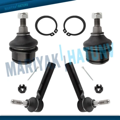 Front Lower Ball Joints + Outer Tie Rods For Chrysler Sebring 200 Dodge Avenger - Image 1 of 4