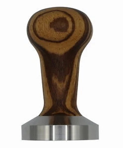 Espresso Tamper Zebrano Wood 51.5 mm For La Pavoni, Barista Tamper - Picture 1 of 2