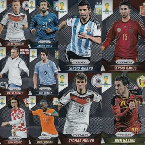 Panini Prizm WM 2014 - Verschiedene Motive (Spieler) zur Auswahl