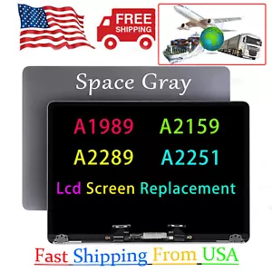 Neu für Apple MacBook Pro A1989 A2159 A2289 A2251 LCD Bildschirm Display Baugruppe - Bild 1 von 5