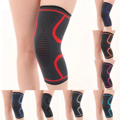 1PCs Knee Pads Sports Pressurized Elastic Kneepad Support Brace Sports Protector