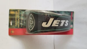 Cubierta de cabeza de conductor de neopreno para palos de golf de la NFL Action New York Jets nueva en paquete - Imagen 1 de 5