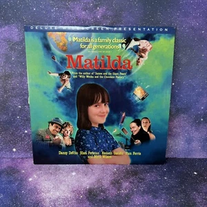 Matilda Laserdisc (Not DVD) 1996 Deluxe Widescreen Danny DeVito Rhea Perlman - Picture 1 of 3