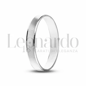 Fedina fantasia rigata oro bianco 18kt - AF154 grammi 1,40 - Imagen 1 de 1