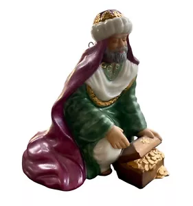 Melchior The Magi Hallmark Andenken Ornament Selige Krippe 1999 Vintage - Bild 1 von 6