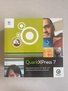 QuarkXPress 7, Macintosh, Sealed Retail Box, Upgrade Version - Picture 1 of 7