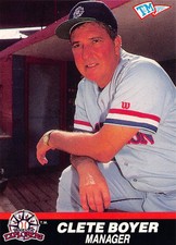 Clete Boyer 1989 T&M Senior League 12    Baseball Card