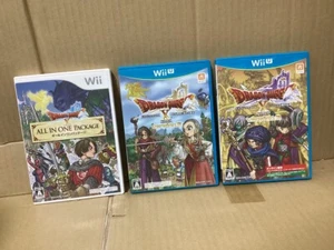 Nintendo Wii U Dragon Quest X Online Version & Wii softwear Japan Ver. Working - Picture 1 of 8