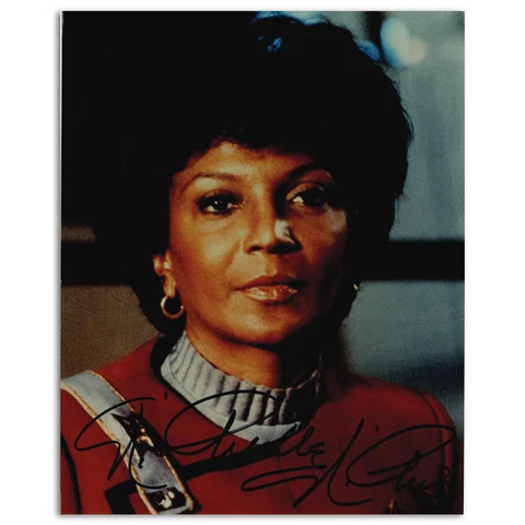 Nichelle Nichols Autograph Signed Photograph Cover