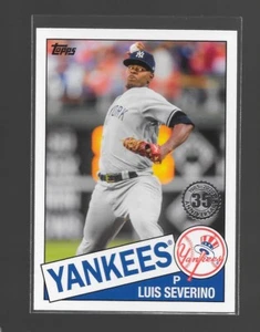 2020 Topps 1985 Insert 35th Anniversary LUIS SEVERINO #85-71 New York Yankees - Picture 1 of 1