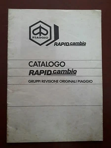 CATALOGO GRUPPI REVISONE ORIGINALI PIAGGIO RAPIDCAMBIO - Imagen 1 de 1