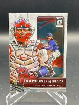 WILSON CONTRERAS - 2022 Donruss OPTIC Diamond Kings #24 ~ Chicago Cubs - Image 1 of 4