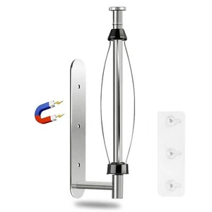 Magnetic Paper Towel Holder One Hand Operable Wall Mount with Strong Backing - Picture 1 of 6