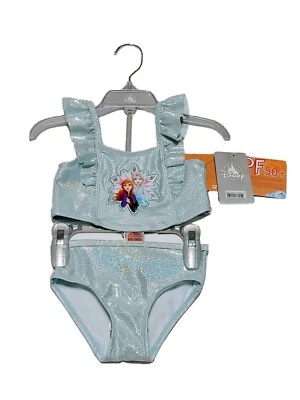 Traje de baño de dos piezas original de Anna y Elsa de Disney para bebé niña talla (2) Foto 1 de 4