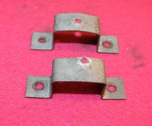 1965-1968 Mustang GT GTA Shelby ORIG FASTBACK INTERIOR REAR TRIM PANEL BRACKETS - Picture 1 of 3