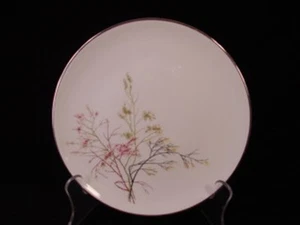 Vintage USA Embassy Vitrified China Salad Plate Tree Branch platinum edge - Picture 1 of 3