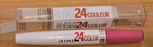 MAYBELLINE SuperStay 24HR 2-step 215 PINK GOES ON Lipcolor liquid lipstick - Picture 1 of 2