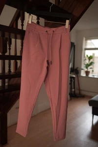 Noisy May Womens Skinny Trousers Comfort Elegant Joggers Pink Size S - Picture 1 of 8