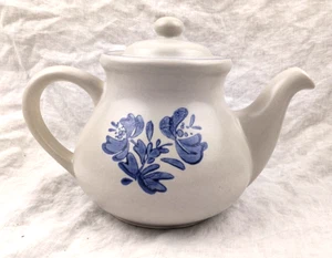 Vintage Pfaltzgraff Yorktowne 550Y Steinzeug Teekanne mit Deckel - Bild 1 von 4