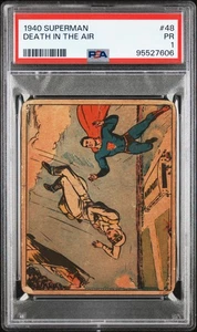 1940 Superman #48 Death In The Air PSA 1 - Picture 1 of 2