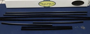1969 FORD GALAXIE FASTBACK AUTHENTICS DOOR WINDOW FELT FUZZIES RUBBER SEAL KIT - Bild 1 von 4