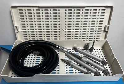 Conjunto de 6 peças de mão Hall Micro 100 inclui mangueira e estojo - Exc. Estado de funcionamento - Imagem 1 de 2