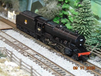 Graham Farish class 8F. BR black 48709. N gauge. - Image 1 of 4