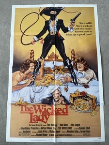 The Wicked Lady (1983) Original US One Sheet Movie Poster - Picture 1 of 12