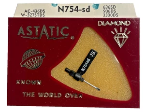 Astatic N754-sd Varco Diamond Needle Record Player Stylus Sealed - Picture 1 of 2