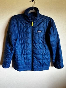 Patagonia  jacket Kids enfants Size M/10 outdoor lightweight Nano Puffer - Picture 1 of 5