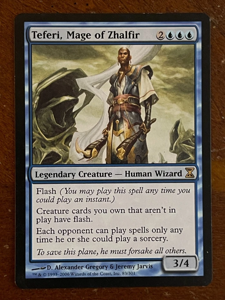 MTG Magic the Gathering Teferi Mage of Zhalfir LP Time Spiral - Image 1 of 1