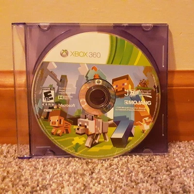 Minecraft - Xbox 360 Edition (Microsoft Xbox 360) Original, nur Disc, getestet - Bild 1 von 4