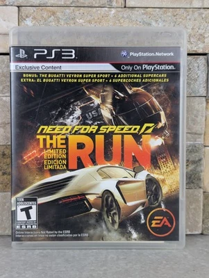 Need For Speed: The Run Limited Edition (Sony PlayStation 3, PS3, 2011) Complete - Image 1 of 3