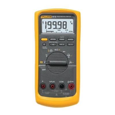Multímetro industrial Fluke 87V, voltaje CA CC hasta 1000 V, corriente de 10 amperios Foto 1 de 4