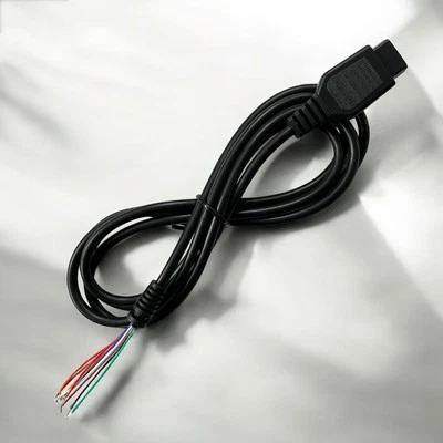 Sega Genesis MegaDrive Controller Cable Fix Replacement Cord 9-Wire Part 6ft New - Image 1 of 4