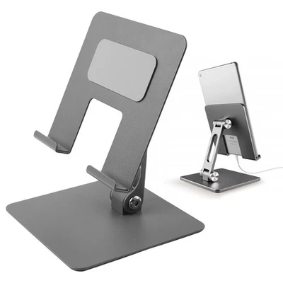 Faltbar Tablet Halterung Tisch Ständer Handy Halter Für Smartphone iPad Tablet - Bild 1 von 4