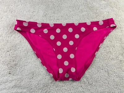 Parte inferior de bikini Arizona Jean Co para mujer XL rosa a lunares natación estilo retro clásico Foto 1 de 4