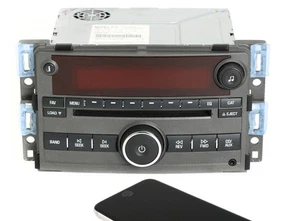 Saturn 2007-08 Aura Radio AM FM 6 Disc with Aux & Bluetooth Upgrade PN 15835878 - Picture 1 of 8
