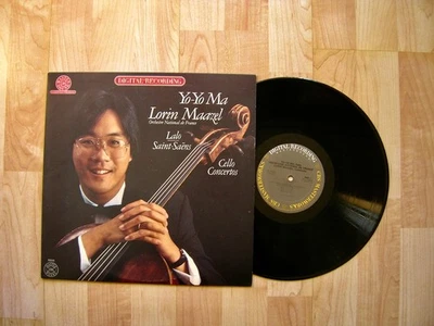 YO YO MA Lalo Cello  Concerto CBS Masterworks M 35848 orig 1980 EX - Image 1 of 3