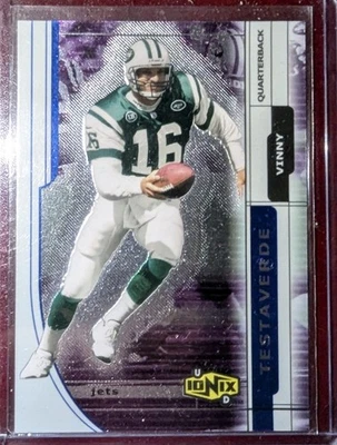 Vinny Testaverde Jets 2000 Upper Deck Ionix #40- - Image 1 of 4
