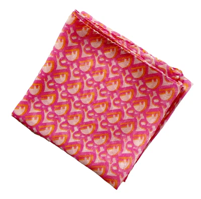 Винтажный шелковый шарф-троттер Christian Dior - Изображение 1 из 4