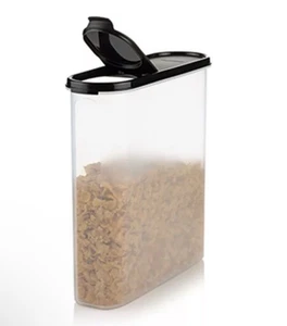Tupperware Cereal Modular Mate Super Oval #5 Black Seal 5 Litre NEW Pour *B - Picture 1 of 1
