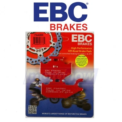 EBC Rear X Series Carbon Brake Pads for 2007-2014 Yamaha YFM700R Raptor SE - ka Foto 1 de 4