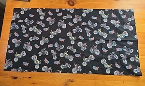 Motorcycle Pillowcase. 20x40. D2 - Picture 1 of 7