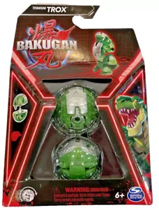 Titanium Trox Bakugan New Rare 2023 (slight pkg tear lower left corner, see pic) - Picture 1 of 2