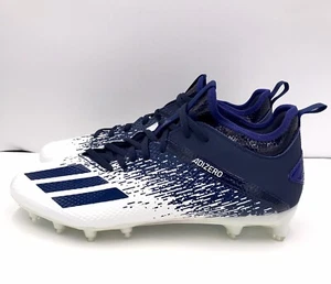Talla 12.5 - Botines de fútbol ADIDAS ADIZERO 21 - Blanco azul marino para hombre FX1285 - Imagen 1 de 11