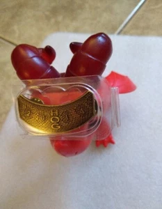 HOG Harley Davidson Gold Tone 2014 Collectible Motorcycle Pin/BRAND NEW - Picture 1 of 4