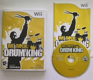 We Rock Drum King - Nintendo Wii PAL Game with Manual - Picture 1 of 5