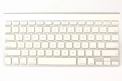 Genuine Apple Model A1314 Aluminum Wireless Bluetooth Keyboard - Image 1 of 4